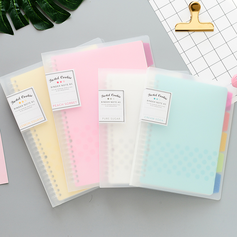 Graph Paper Pad - 1Pc KOKUYO Loose Leaf Notebook Pastel