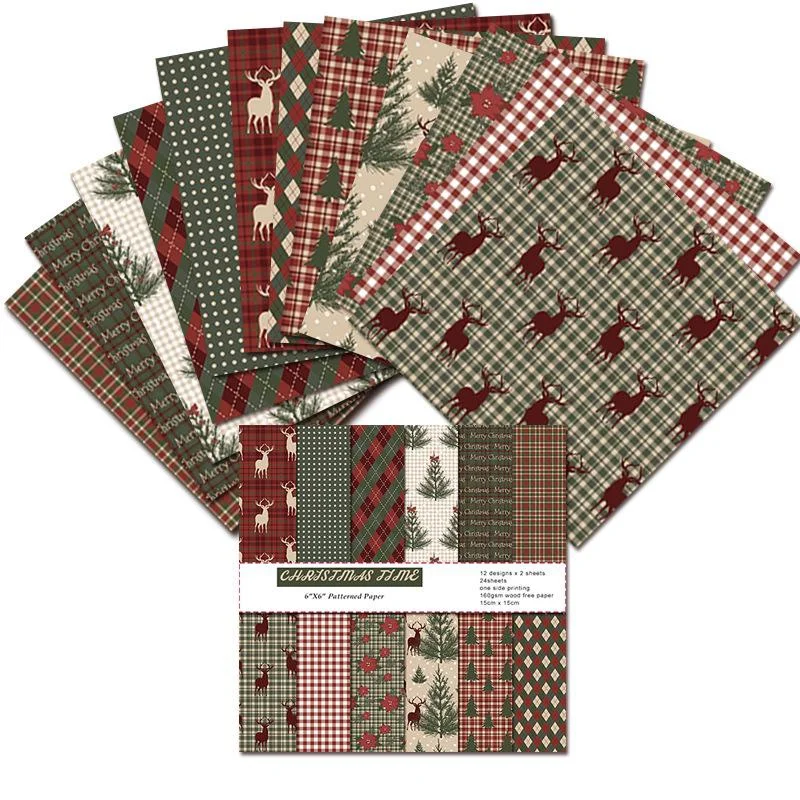 1Set Vintage Merry Christmas S - Graph Paper Pad 评论和价格