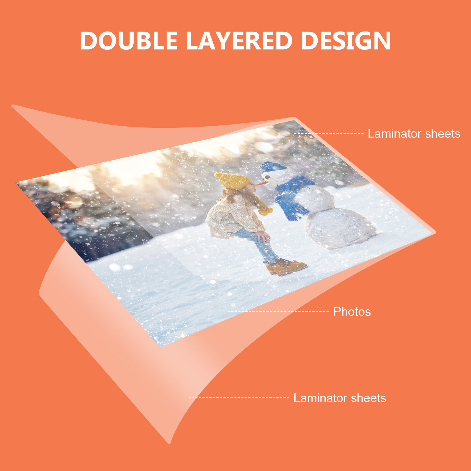 100Pcs A4 Laminating Sheets Pl - Document Laminator Pouch 评论和价格