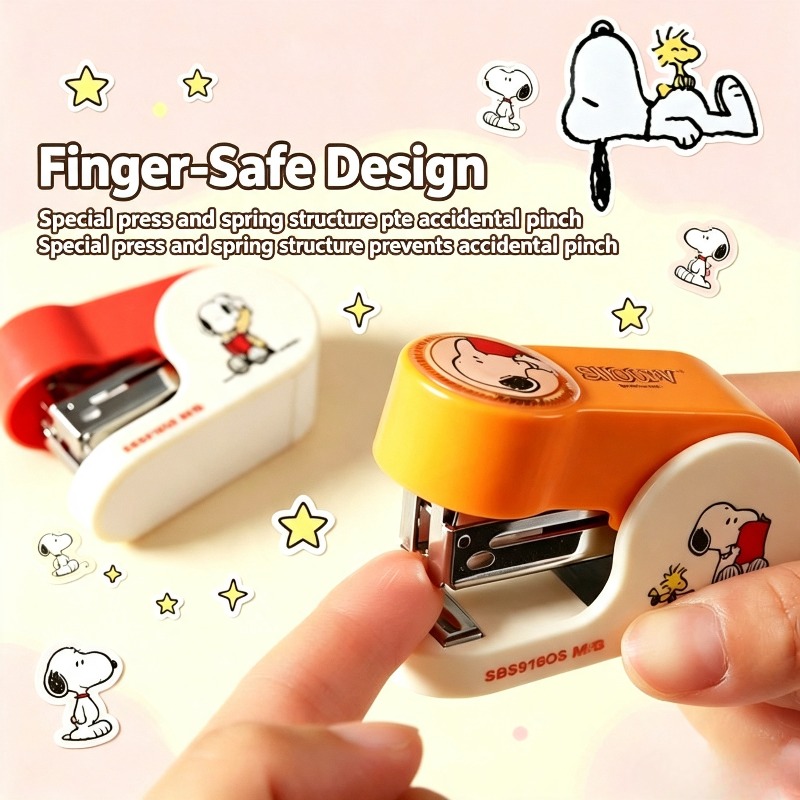 Snoopy Anime Figure Mini Stapl - Office Supply Office Stationery Items 评论和价格