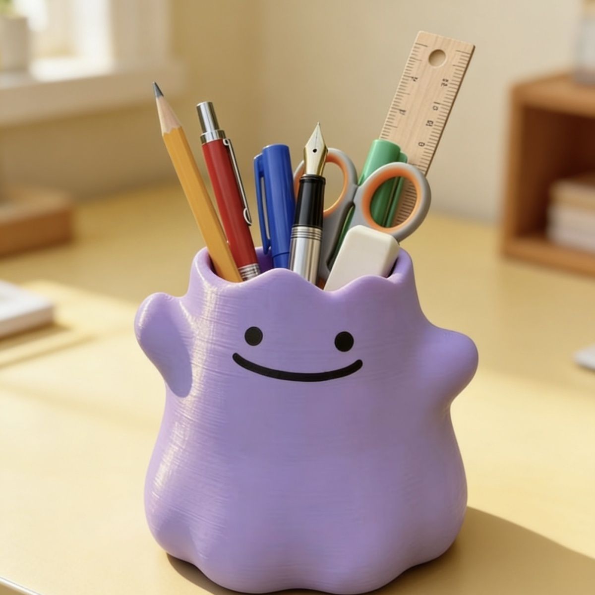 Pokemon Ditto Pen Holder Creat - Stationery Office 评论和价格