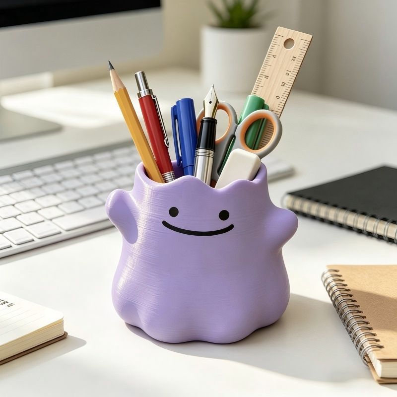 Pokemon Ditto Pen Holder Creat - Stationery Office 评论和价格