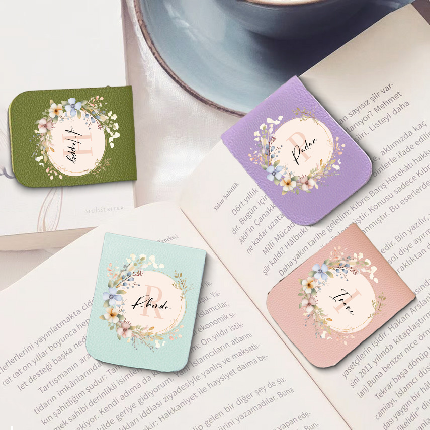 1pc Name Bookmark with Mirror  - Bookmark Magnetic Clip 评论和价格