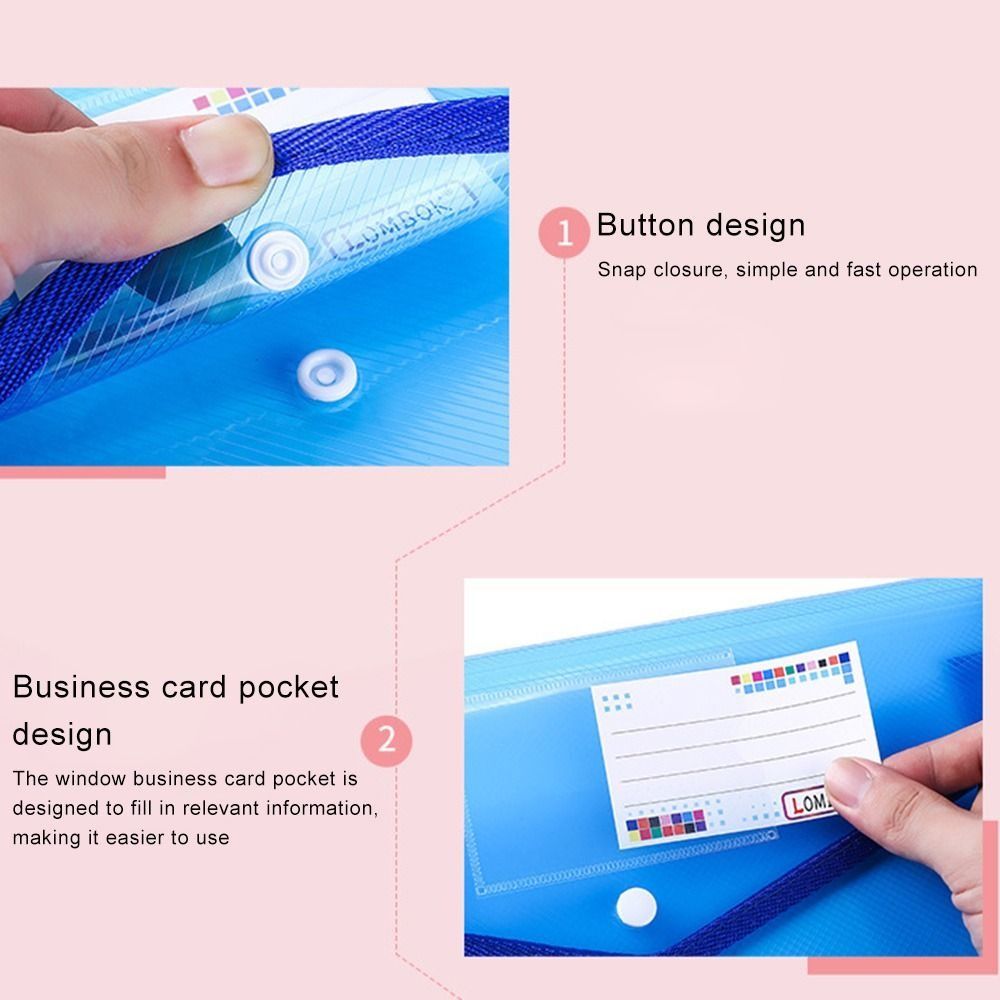 1-10PCS Waterproof A4 A5 Snap  - Is Stationery Office Supply 评论和价格