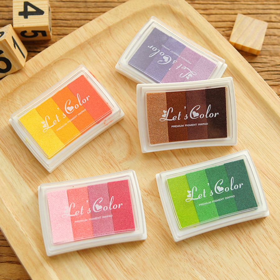 Gradient Color Craft Ink Pad C - Self Inking Stamp 评论和价格