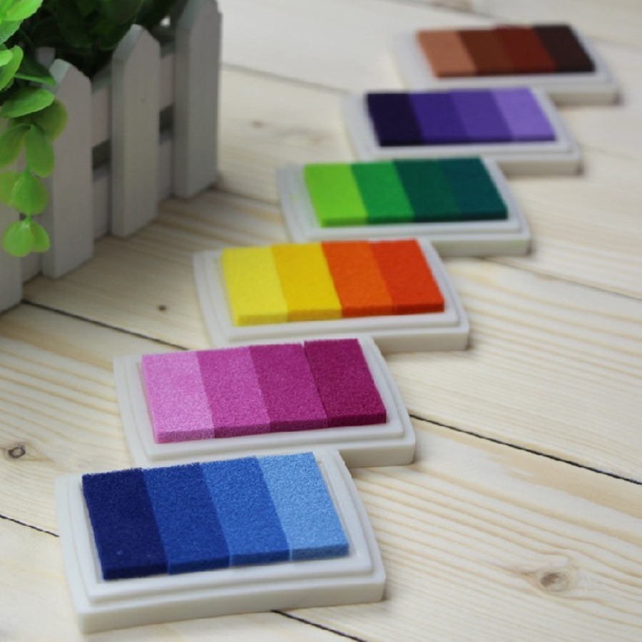Gradient Color Craft Ink Pad C - Self Inking Stamp 评论和价格