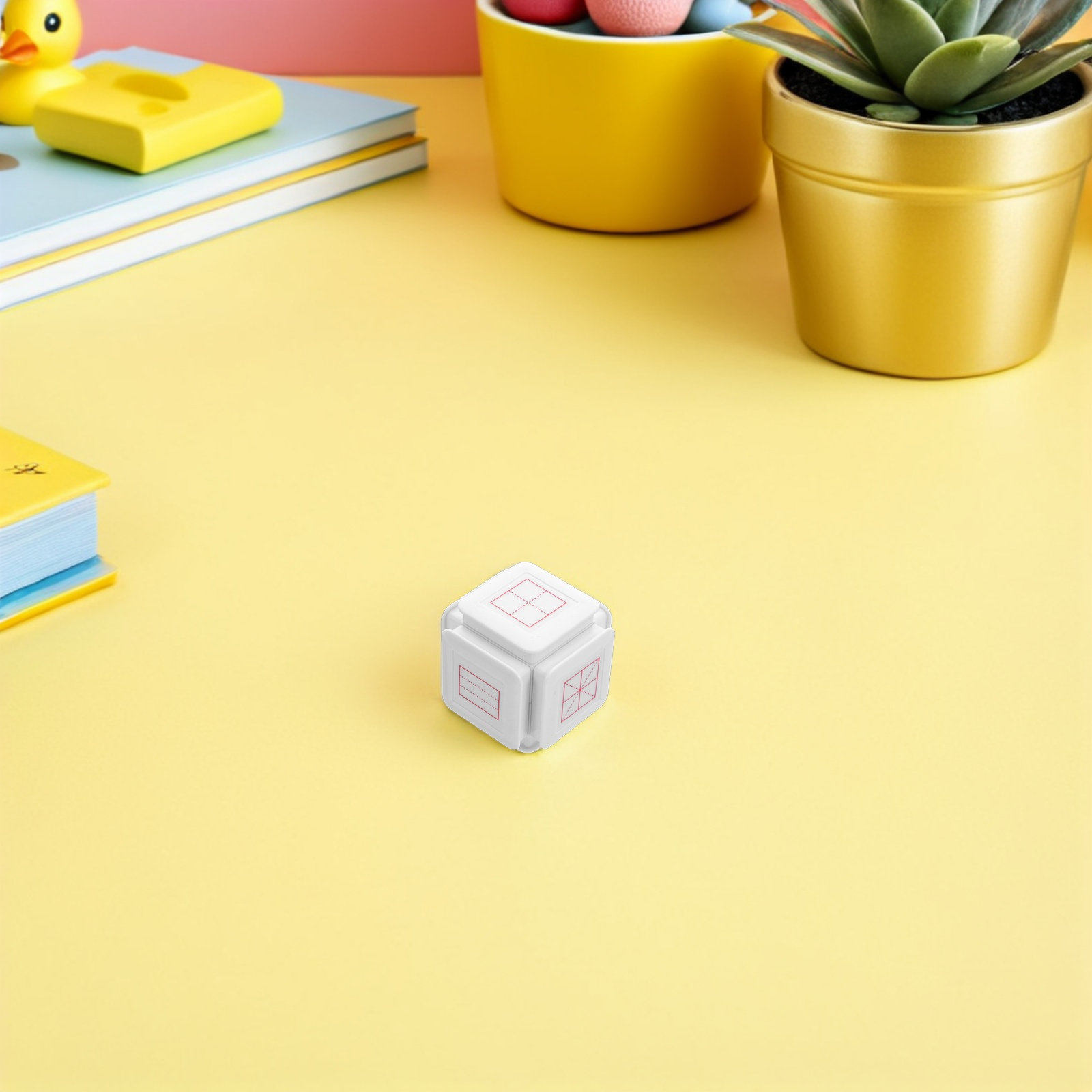 Six-Sided Learning Stamp Self- - Self Inking Stamp 评论和价格