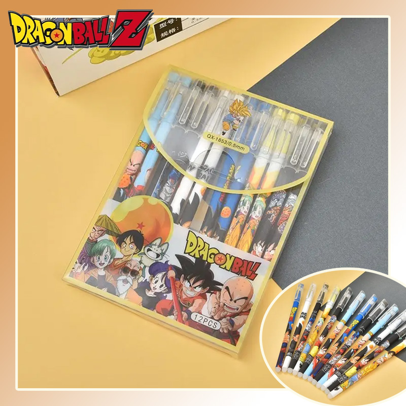 12PCS/Set Dragon Ball Gel Pen  - Office Supply Office Stationery Items 评论和价格