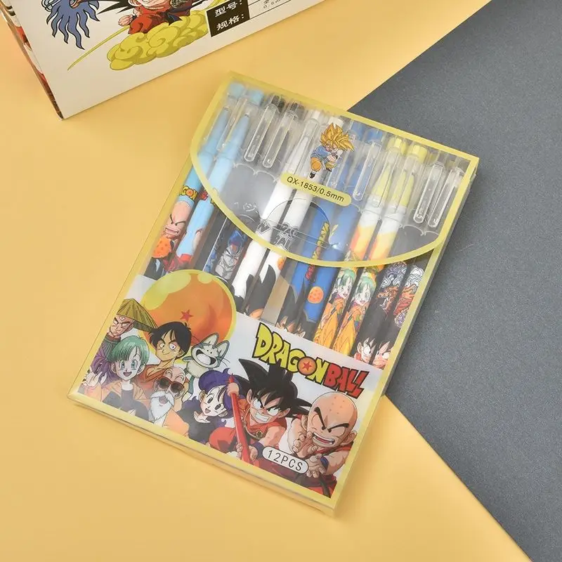 12PCS/Set Dragon Ball Gel Pen  - Office Supply Office Stationery Items 评论和价格